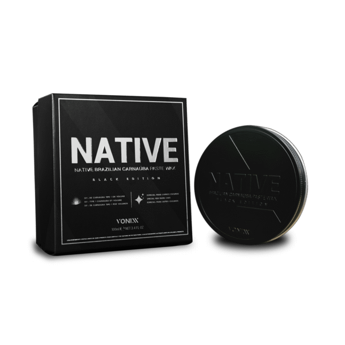 NATIVE BRAZILIAN CARNAUBA PASTE WAX BLACK