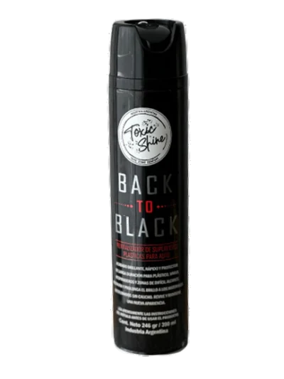 Back to Black renovador plástico en Aerosol