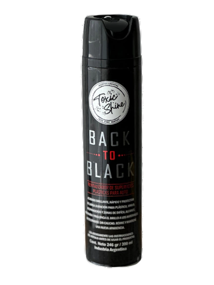 Back to Black renovador plástico en Aerosol