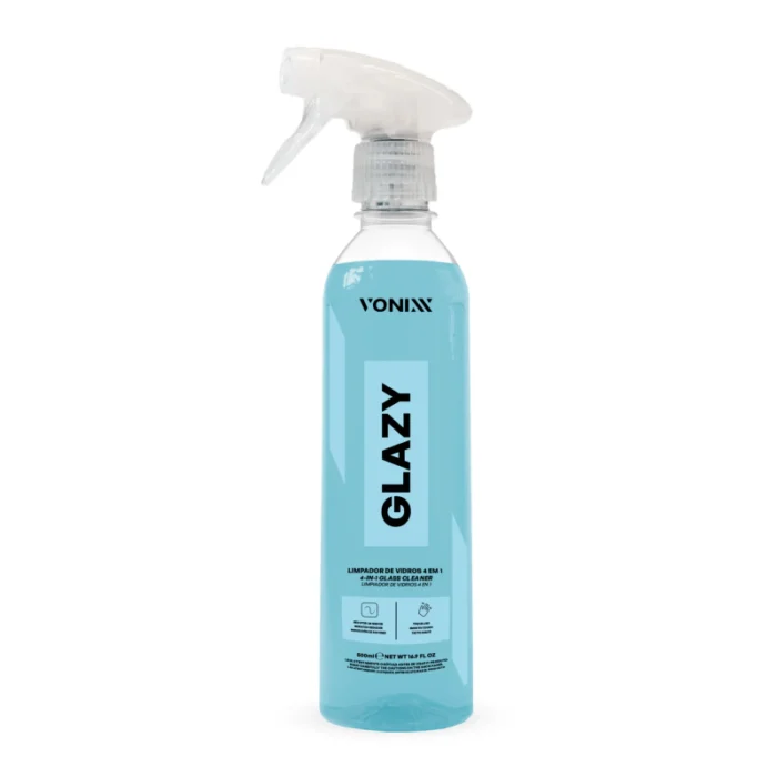 GLAZY GLASS CLEANER LIMPIADOR DE VIDRIOS