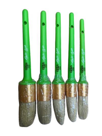Kit x 5 pinceles de detallado Toxic Shine