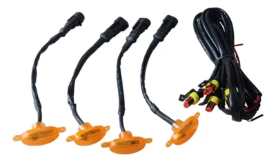 KIT 4 LUCES 4X4 ÁMBAR