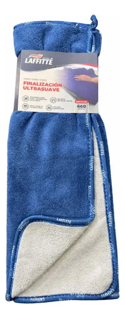 MICROFIBRA DE SECADO 60X40 DOBLE CORAL FLEECE 660GSM